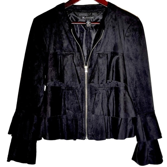 Anna Sui By INC International Concepts Jacket faux swede Small - Picture 2 of 9